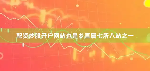 配资炒股开户网站也是乡直属七所八站之一